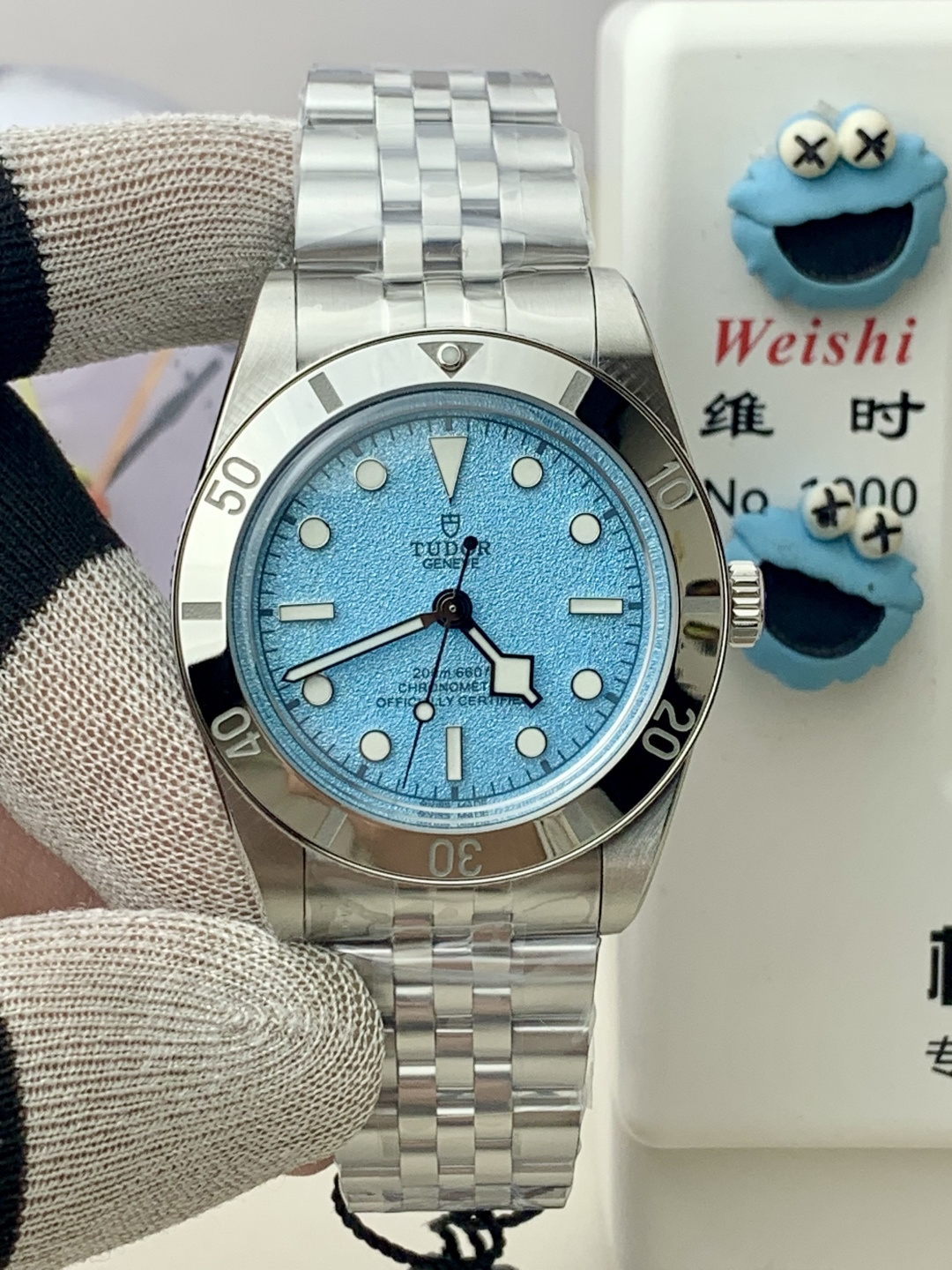 Tudor Black Bay 54 M79000-0001 front view super clone watch
