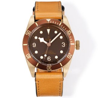 Tudor Black Bay Bronze M79250BM-0005 front view super clone watch