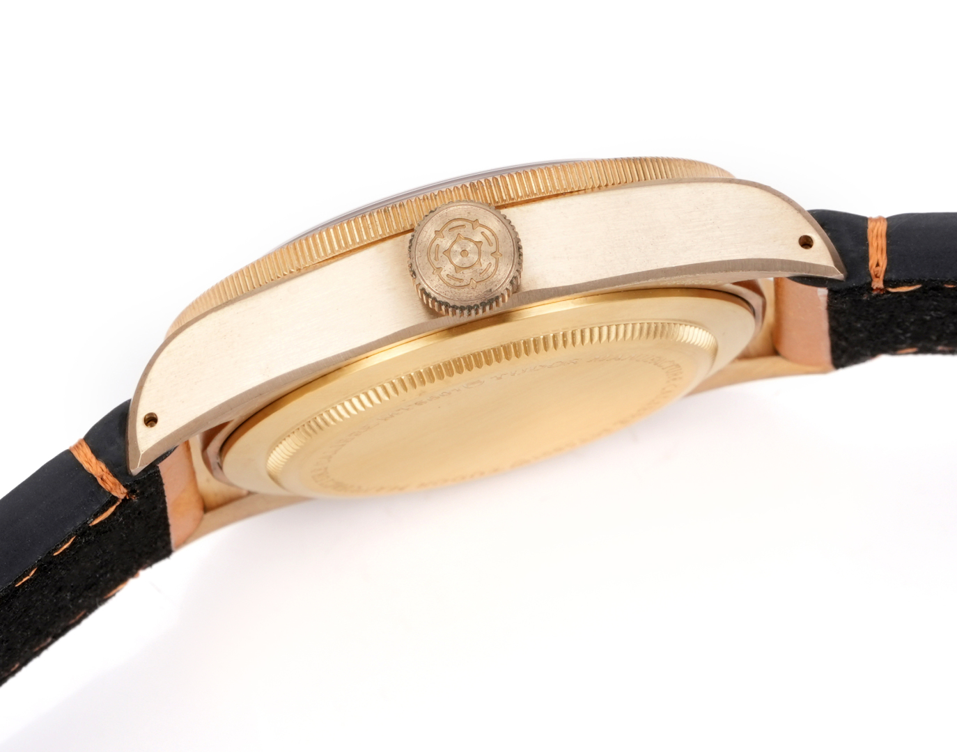 Tudor Black Bay Bronze M79250BM-0005 wrist or angle view super clone watch