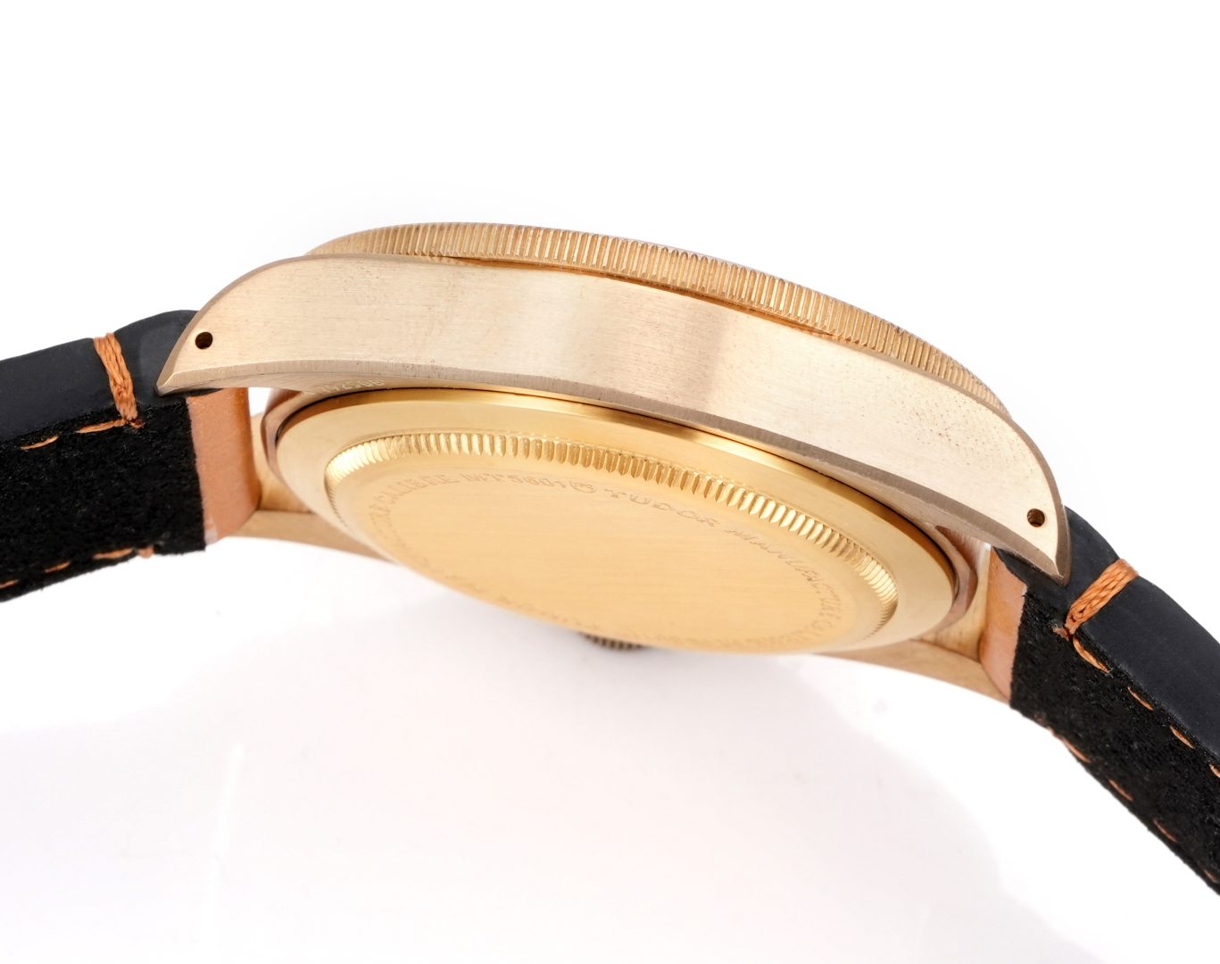 Tudor Black Bay Bronze M79250BM-0005 side angle detail super clone watch