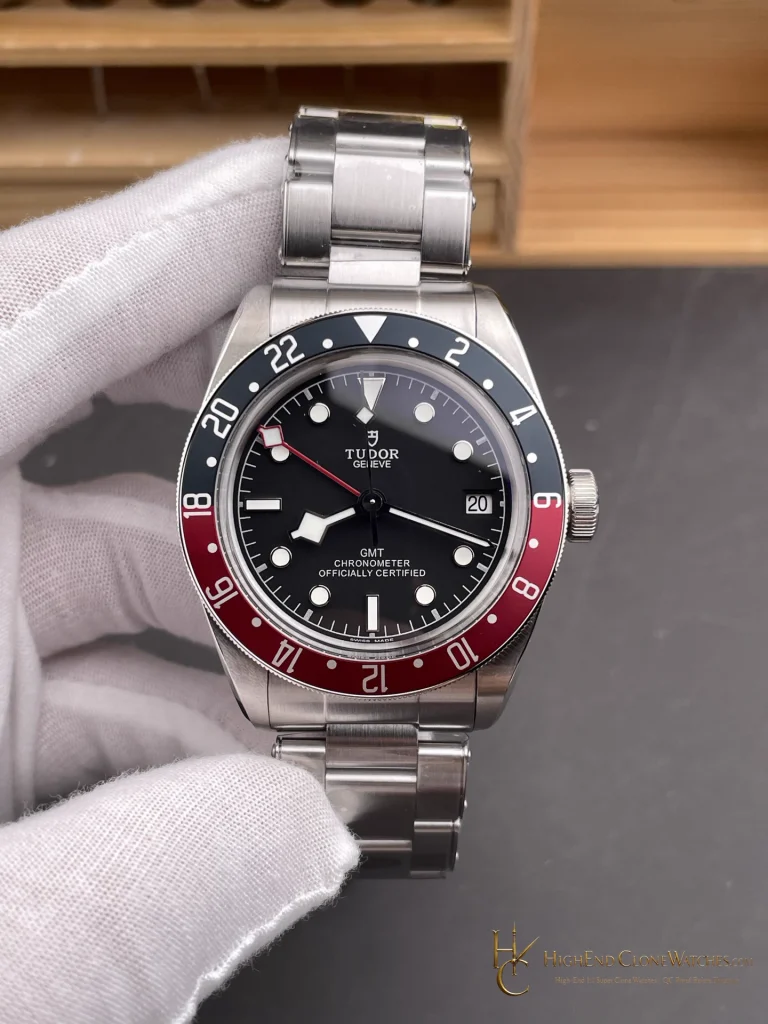 Tudor Black Bay GMT M79830RB-0001 front view super clone watch