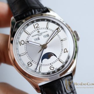 Vacheron Constantin Fiftysix 4000E/000A-B439 angled dial view super clone watch