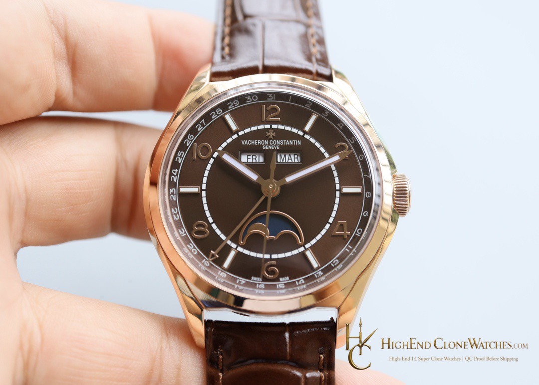 Vacheron Constantin Fiftysix 4000E/000R-B065 front view super clone watch