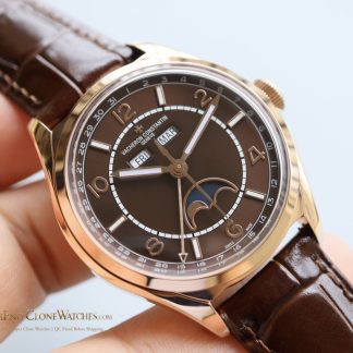 Vacheron Constantin Fiftysix 4000E/000R-B065 angled dial view super clone watch