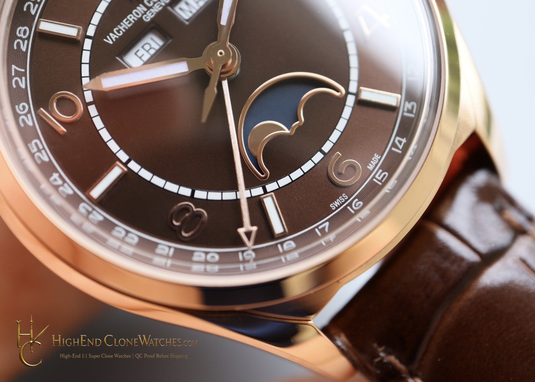 Vacheron Constantin Fiftysix 4000E/000R-B065 bezel detail super clone watch