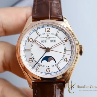 Vacheron Constantin Fiftysix 4000E/000R-B438 front view super clone watch
