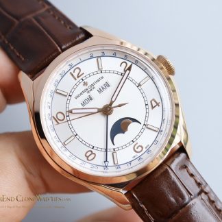 Vacheron Constantin Fiftysix 4000E/000R-B438 angled dial view super clone watch