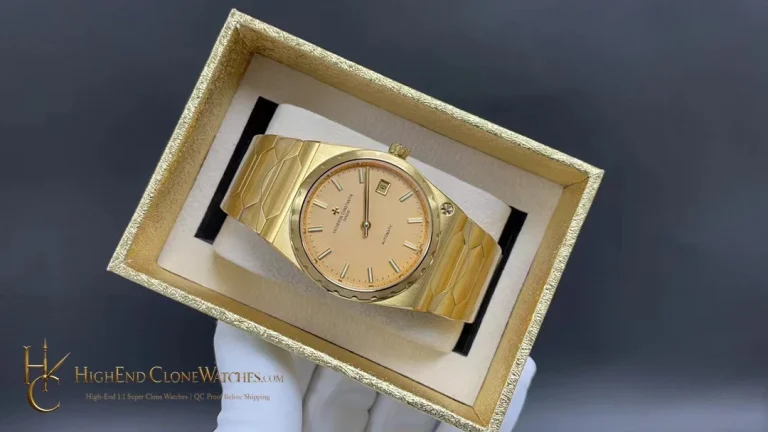Vacheron Constantin Historiques 222 4200H/222J-B935 angled dial view super clone watch