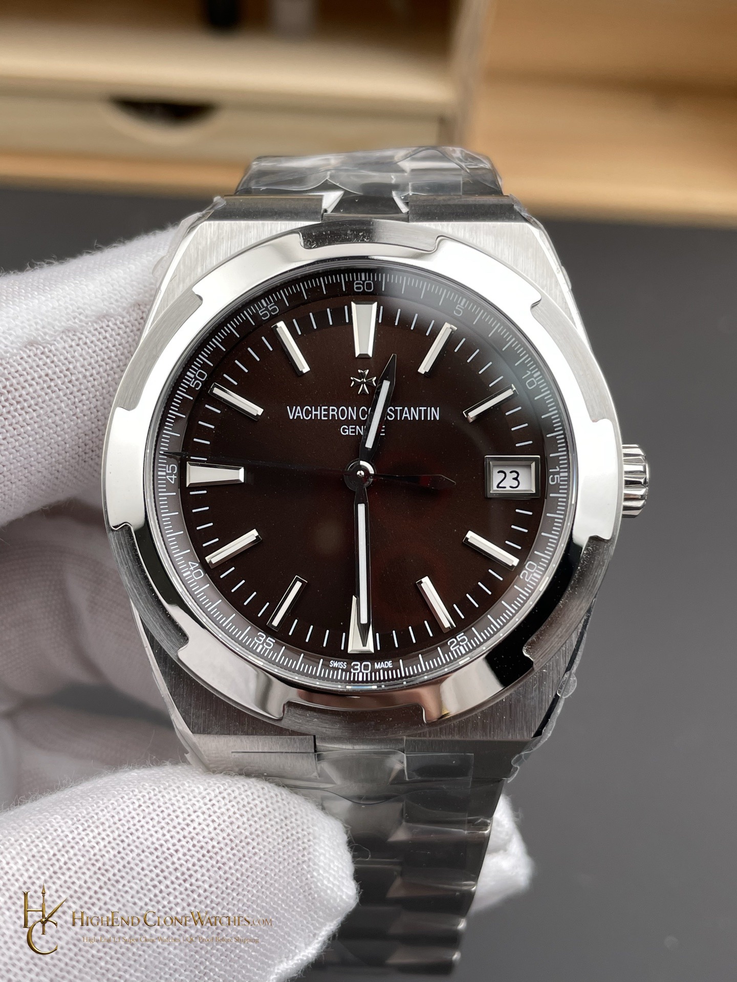 Vacheron Constantin Overseas 4500V/110A-B146 dial and marker detail super clone watch