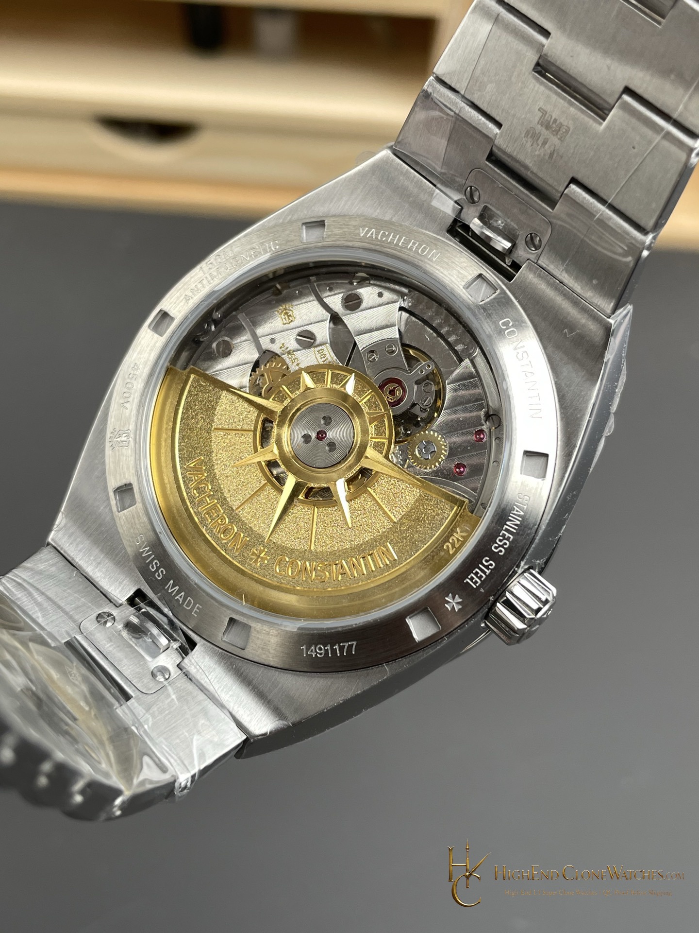 Vacheron Constantin Overseas 4500V/110A-B146 side case profile super clone watch
