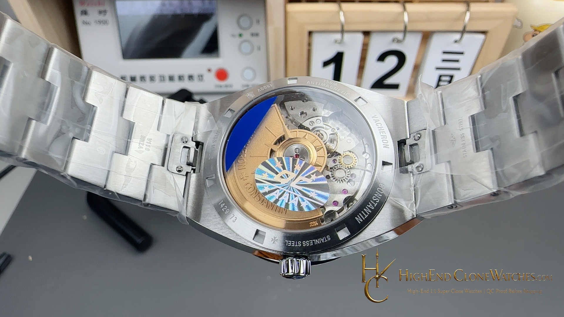 Vacheron Constantin Overseas 4500V/210A-B128 dial and marker detail super clone watch
