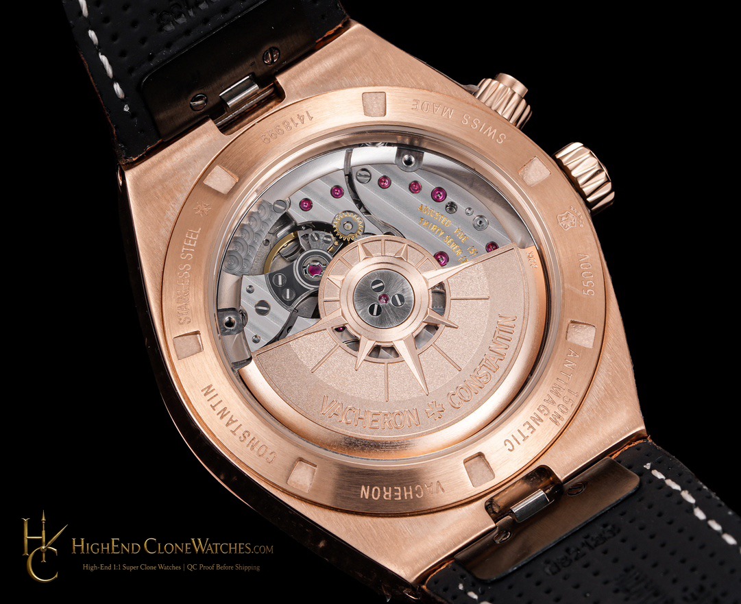 Vacheron Constantin Overseas Dual Time 7920V/000R-B336 buckle or clasp detail super clone watch