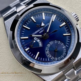Vacheron Constantin Overseas Dual Time 7920V/210A-B334 angled dial view super clone watch