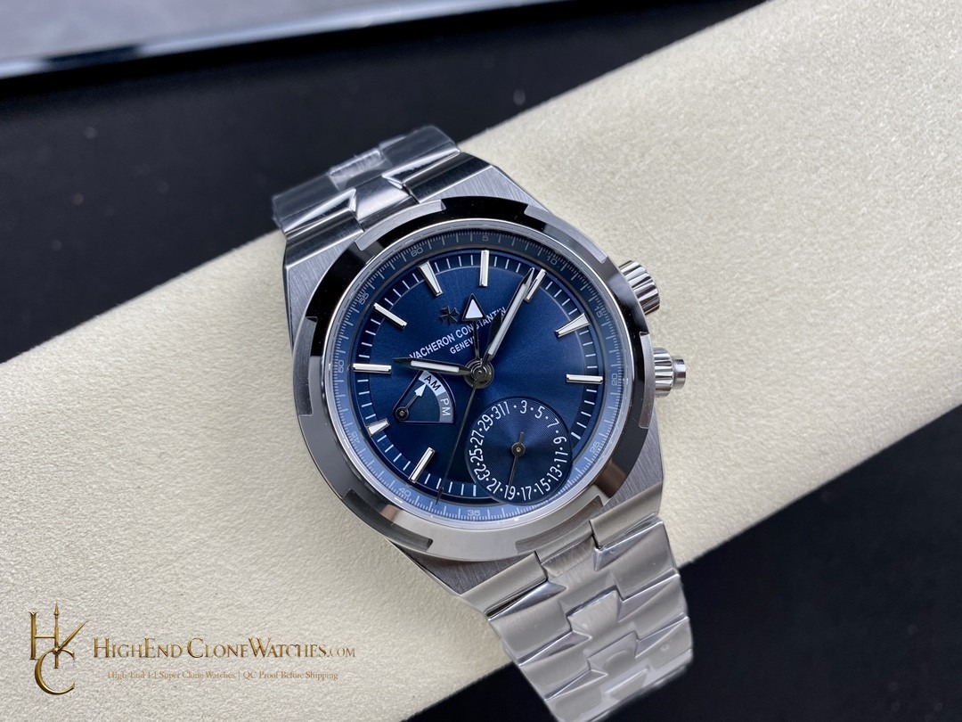 Vacheron Constantin Overseas Dual Time 7920V/210A-B334 bezel detail super clone watch