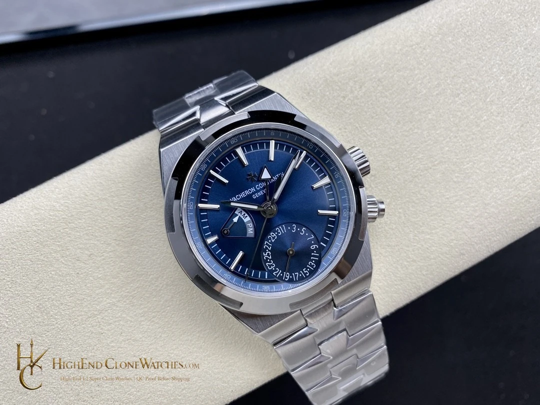 Vacheron Constantin Overseas Dual Time 7920V/210A-B334 bezel detail super clone watch