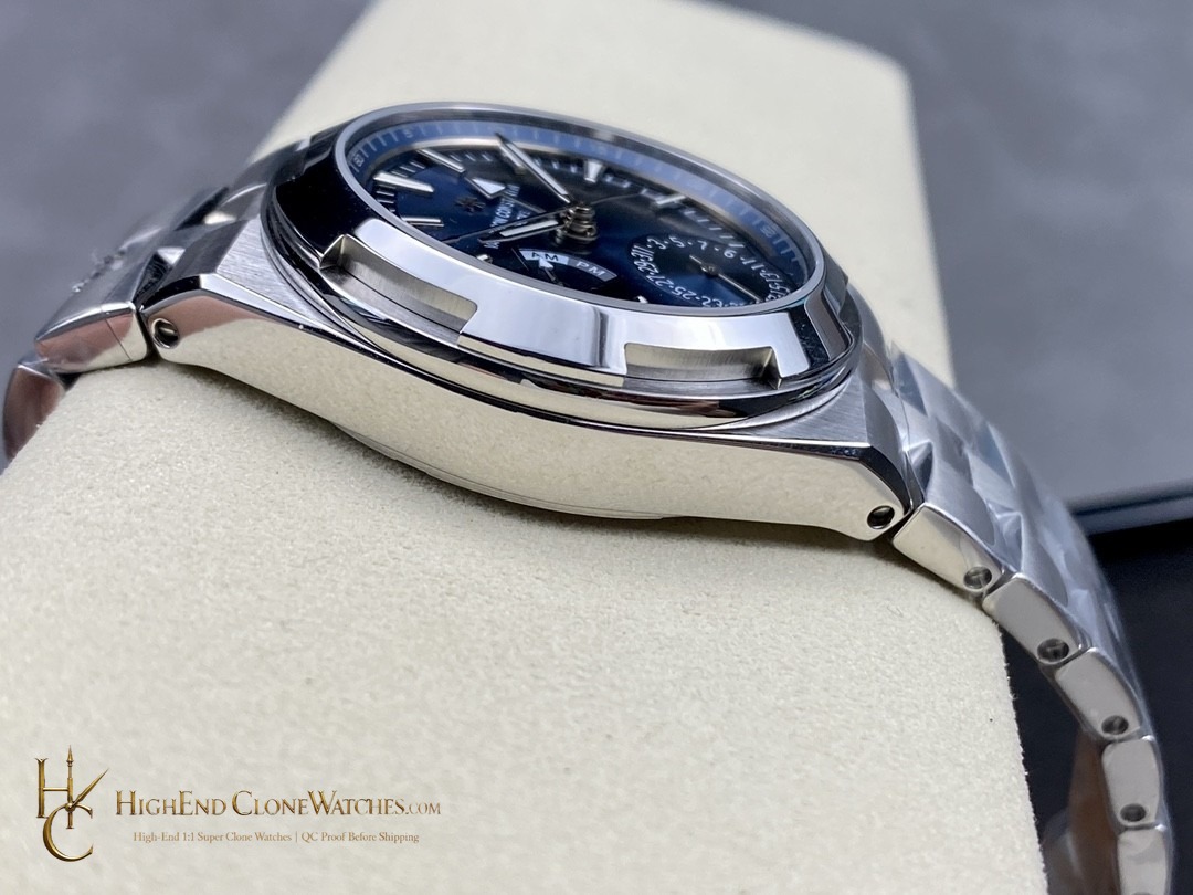 Vacheron Constantin Overseas Dual Time 7920V/210A-B334 crown and case detail super clone watch