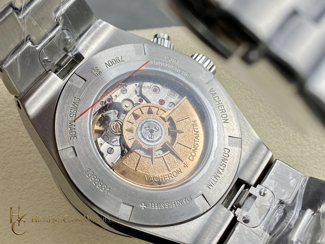 Vacheron Constantin Overseas Dual Time 7920V/210A-B334 buckle or clasp detail super clone watch