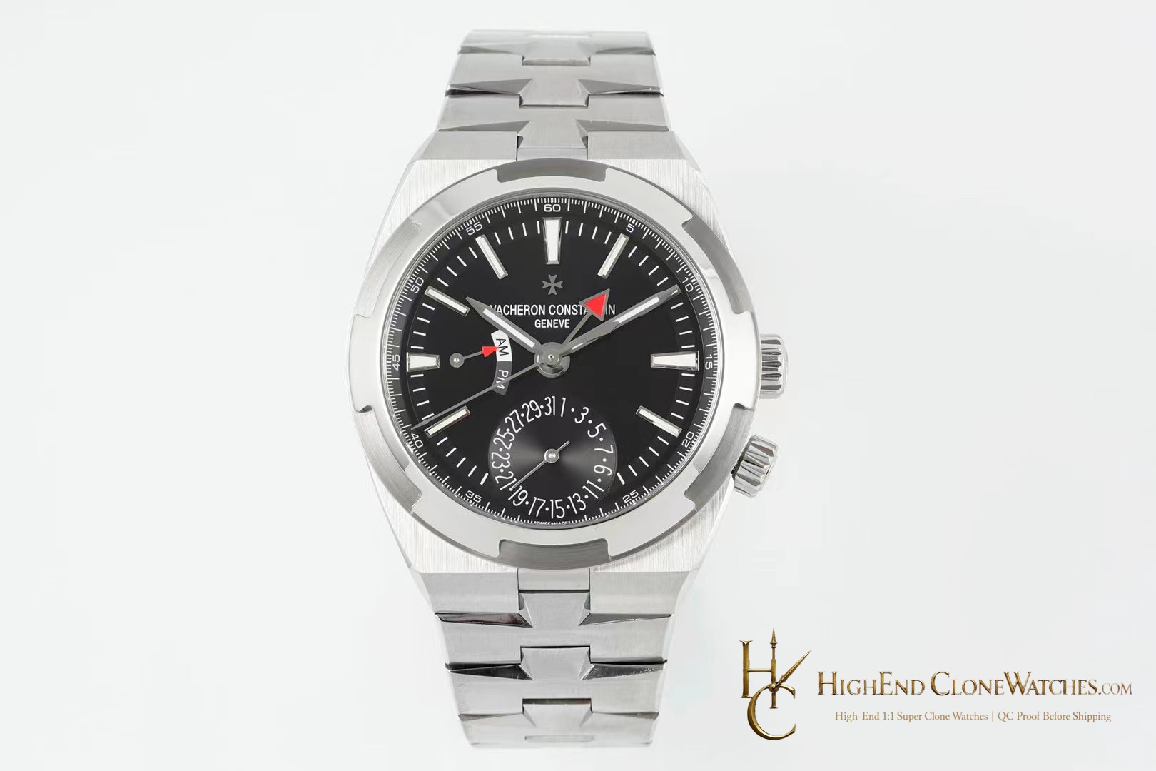 Vacheron Constantin Overseas Dual Time 7920V/210A-B546 front view super clone watch