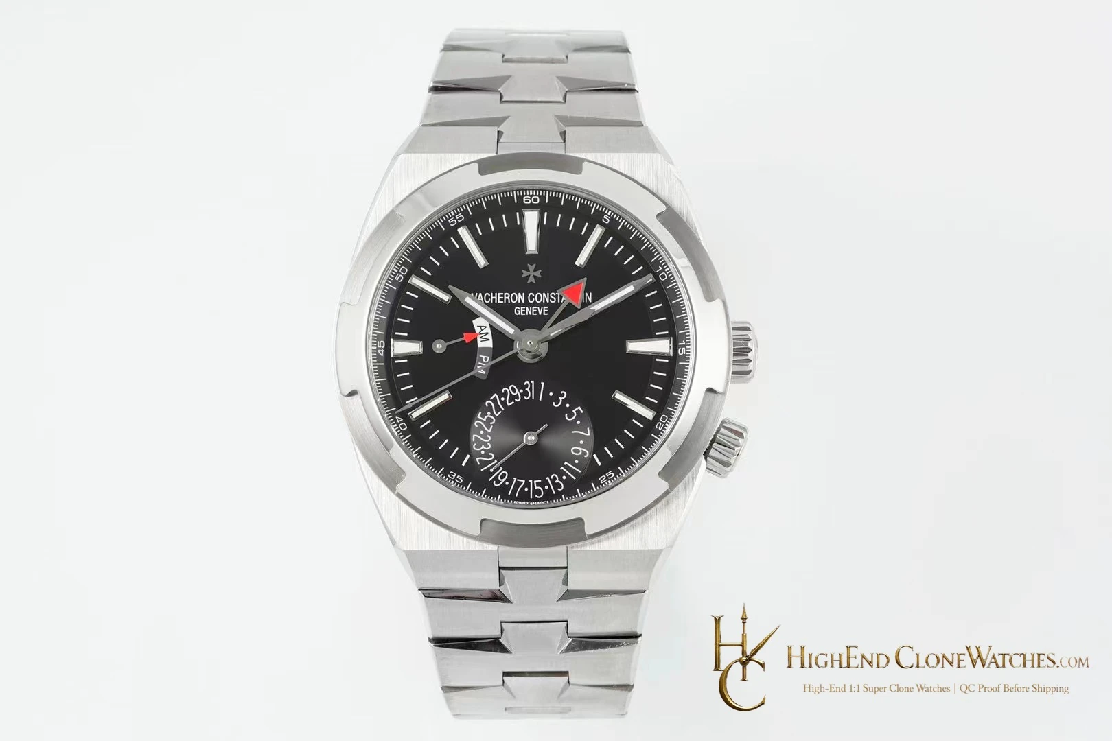 Vacheron Constantin Overseas Dual Time 7920V/210A-B546 front view super clone watch