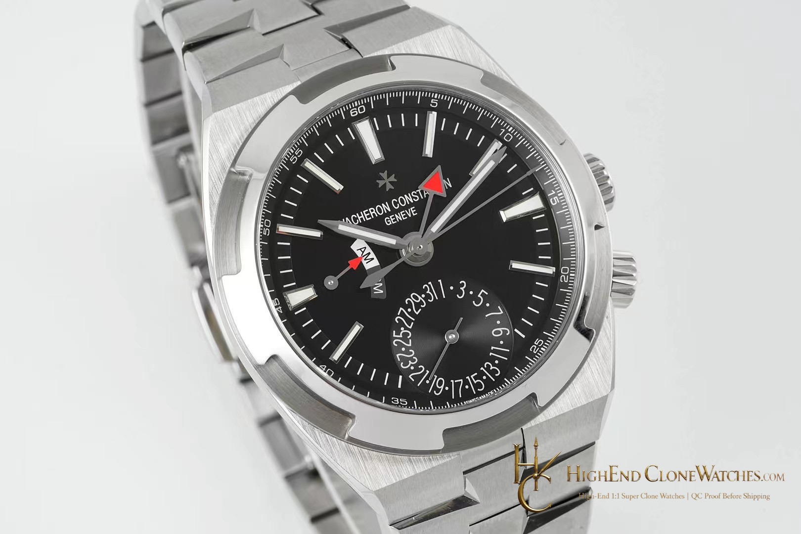 Vacheron Constantin Overseas Dual Time 7920V/210A-B546 bezel detail super clone watch