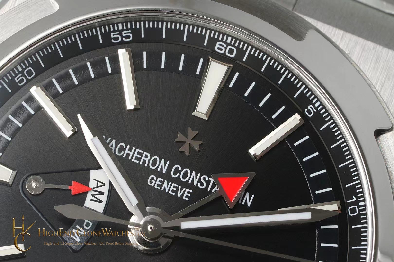 Vacheron Constantin Overseas Dual Time 7920V/210A-B546 crown and case detail super clone watch