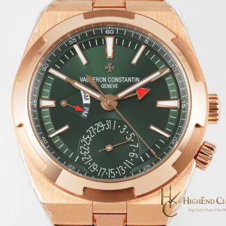 Vacheron Constantin Overseas Dual Time 7920V/210R-B965 angled dial view super clone watch