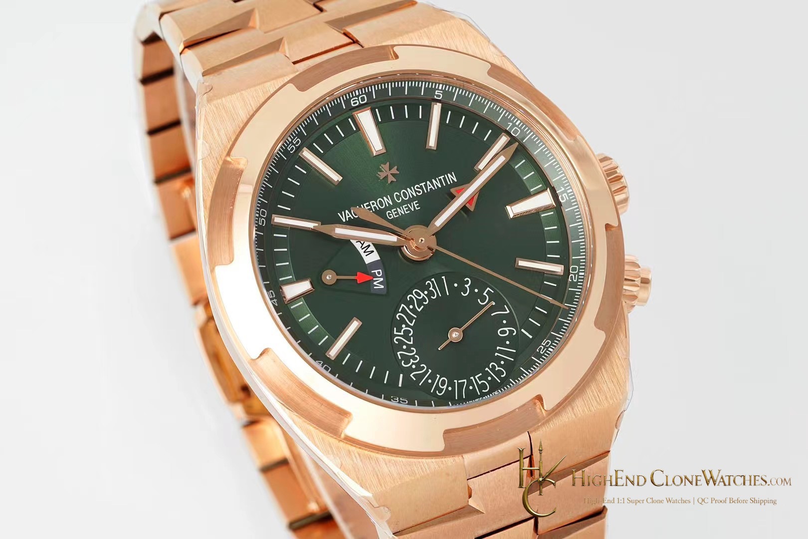 Vacheron Constantin Overseas Dual Time 7920V/210R-B965 dial and marker detail super clone watch