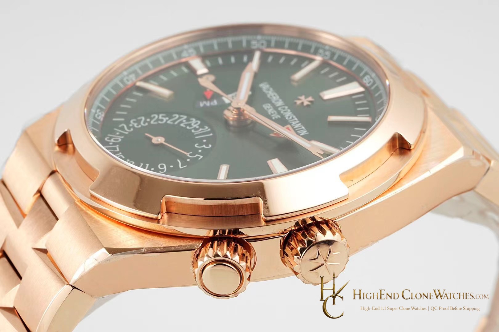 Vacheron Constantin Overseas Dual Time 7920V/210R-B965 bracelet or strap fit super clone watch
