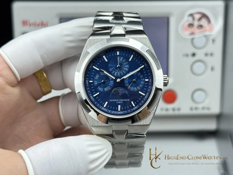 Vacheron Constantin Overseas Perpetual Calendar 4300V/220G-B945 front view super clone watch