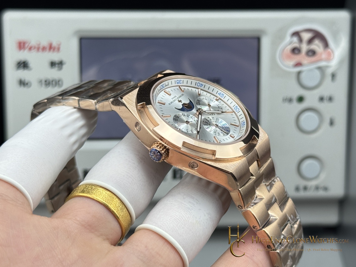 Vacheron Constantin Overseas Perpetual Calendar 4300V/220R-B064 bracelet or strap fit super clone watch
