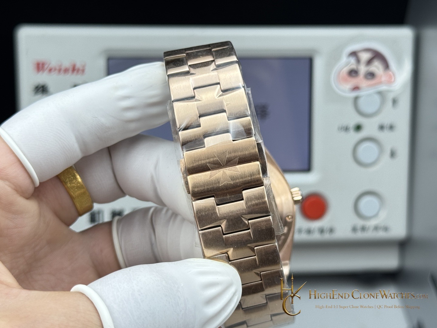 Vacheron Constantin Overseas Perpetual Calendar 4300V/220R-B509 caseback view super clone watch