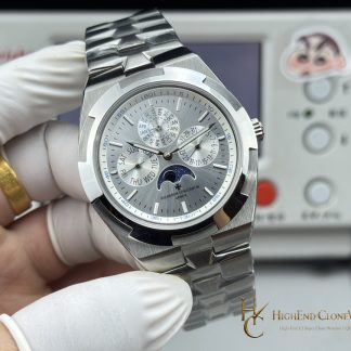 Vacheron Constantin Overseas Perpetual Calendar 4300V/120G-B946 angled dial view super clone watch