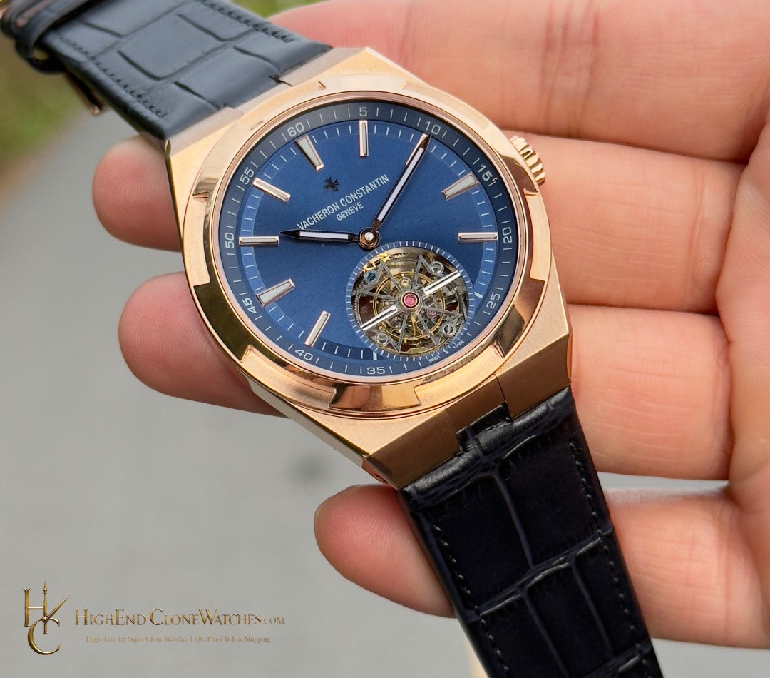 Vacheron Constantin Overseas Tourbillon 6000V/210R-B733 front view super clone watch