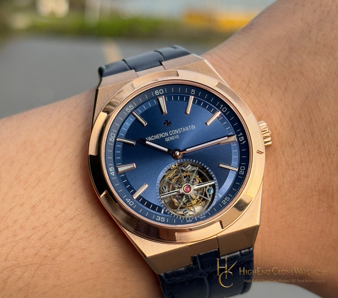 Vacheron Constantin Overseas Tourbillon 6000V/210R-B733 bezel detail super clone watch