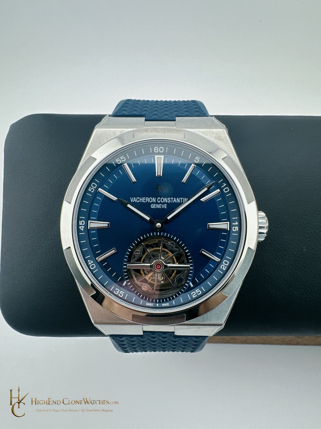 Vacheron Constantin Overseas Tourbillon 6000V/110A-B544 front view super clone watch