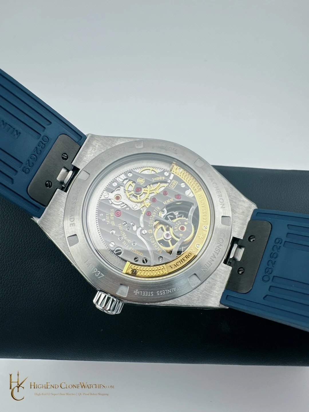Vacheron Constantin Overseas Tourbillon 6000V/110A-B544 buckle or clasp detail super clone watch