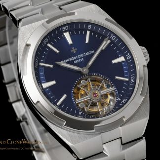 Vacheron Constantin Overseas Tourbillon 6000V/110A-B544 angled dial view super clone watch