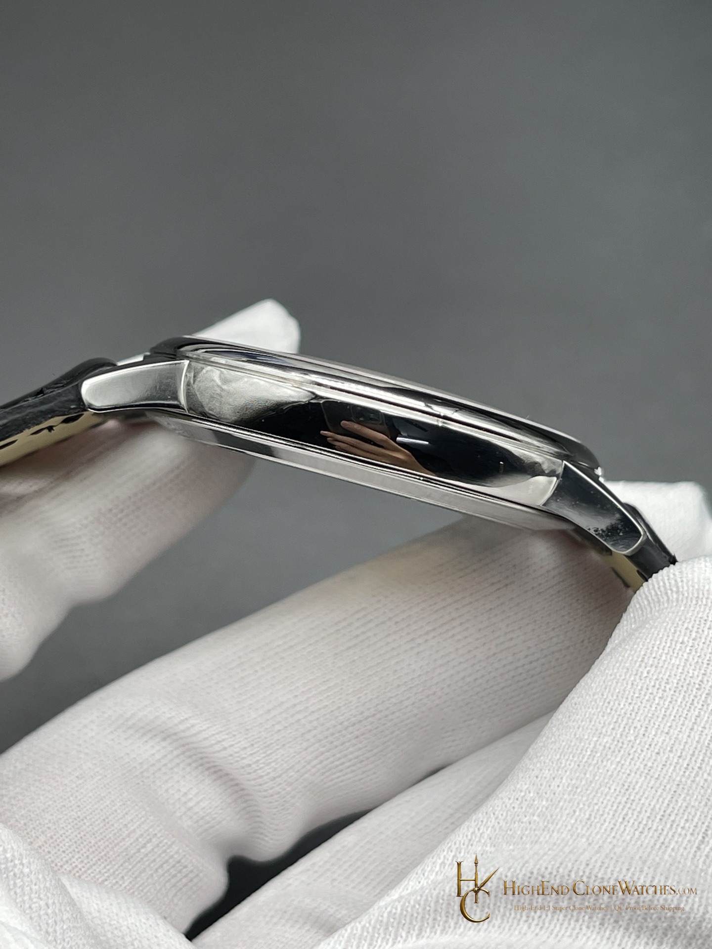 Vacheron Constantin Patrimony 85180/000G-9230 crown and case detail super clone watch