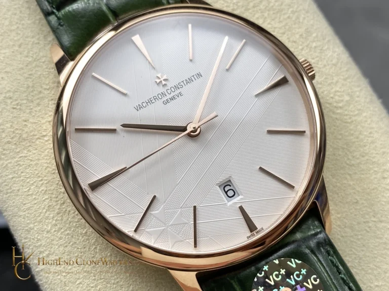 Vacheron Constantin Patrimony 85180/000R-H116 angled dial view super clone watch