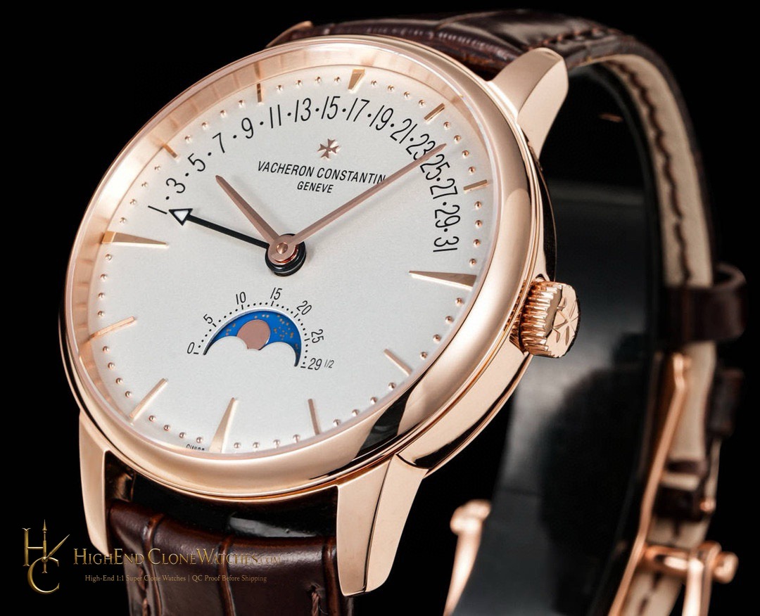 Vacheron Constantin Patrimony Retrograde Day-Date 4010U/000R-B329 dial and marker detail super clone watch