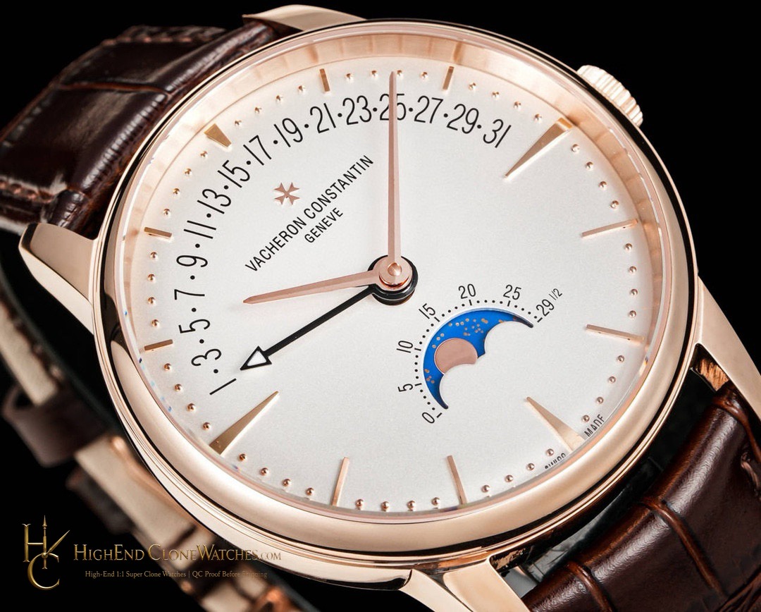 Vacheron Constantin Patrimony Retrograde Day-Date 4010U/000R-B329 bezel detail super clone watch