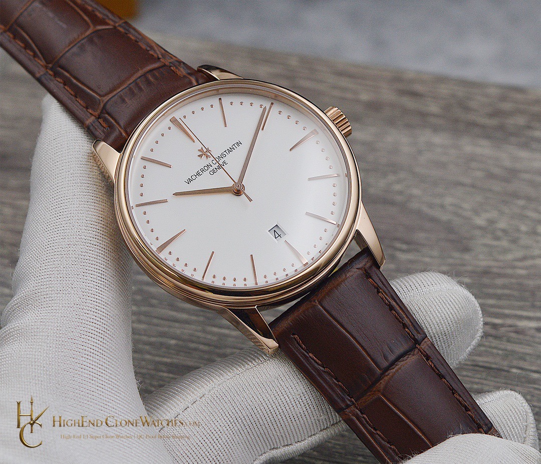 Vacheron Constantin Patrimony 85180/000R-9248 bezel detail super clone watch