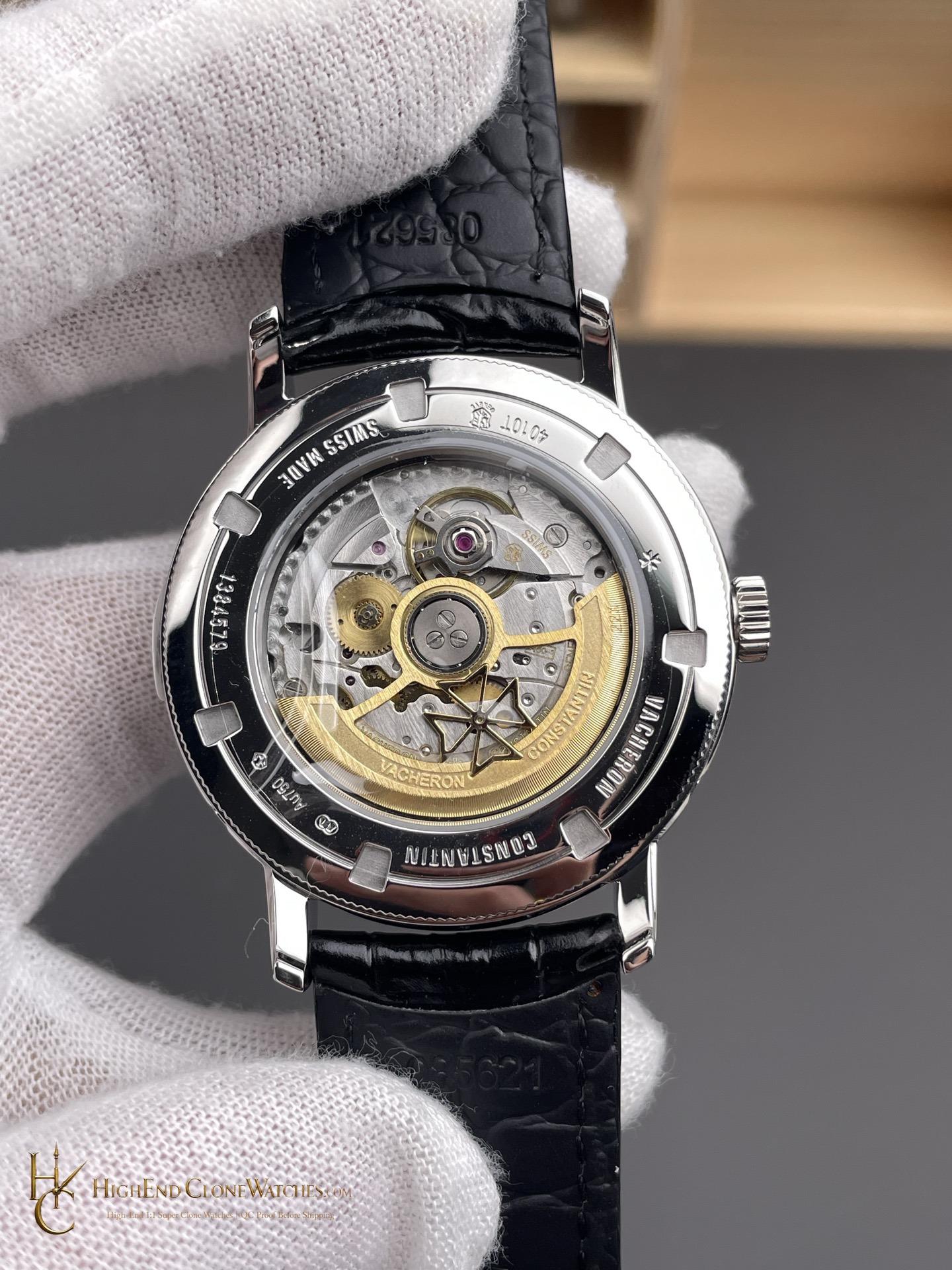 Vacheron Constantin Traditionnelle 4010T/000G-B740 side case profile super clone watch