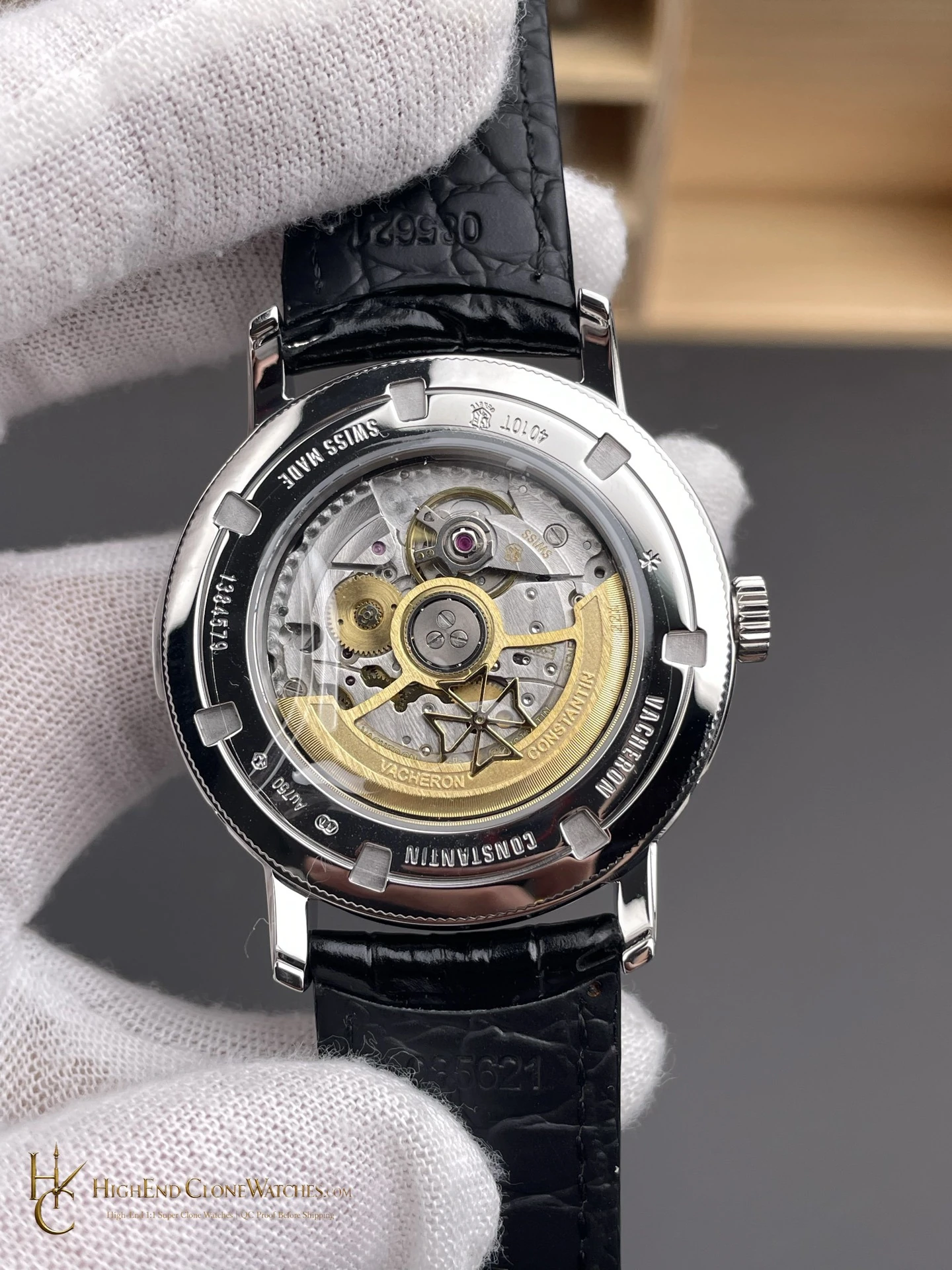 Vacheron Constantin Traditionnelle 4010T/000G-B740 side case profile super clone watch