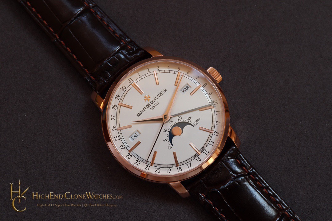 Vacheron Constantin Traditionnelle 4010T/000R-B344 front view super clone watch