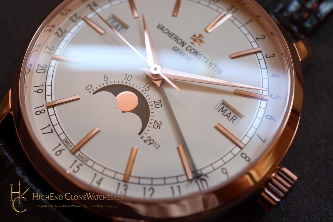 Vacheron Constantin Traditionnelle 4010T/000R-B344 bezel detail super clone watch