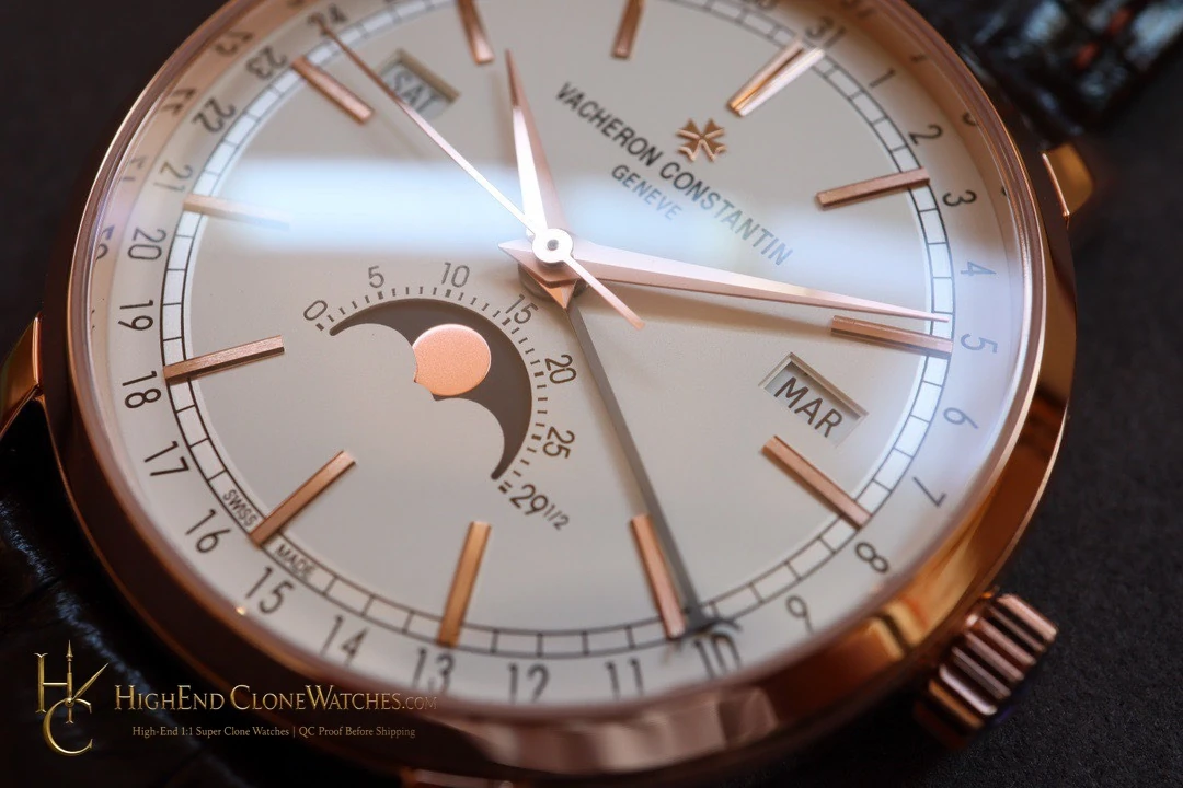 Vacheron Constantin Traditionnelle 4010T/000R-B344 bezel detail super clone watch