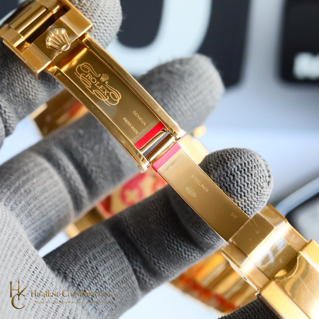 Rolex Submariner 126618LN buckle or clasp detail super clone watch