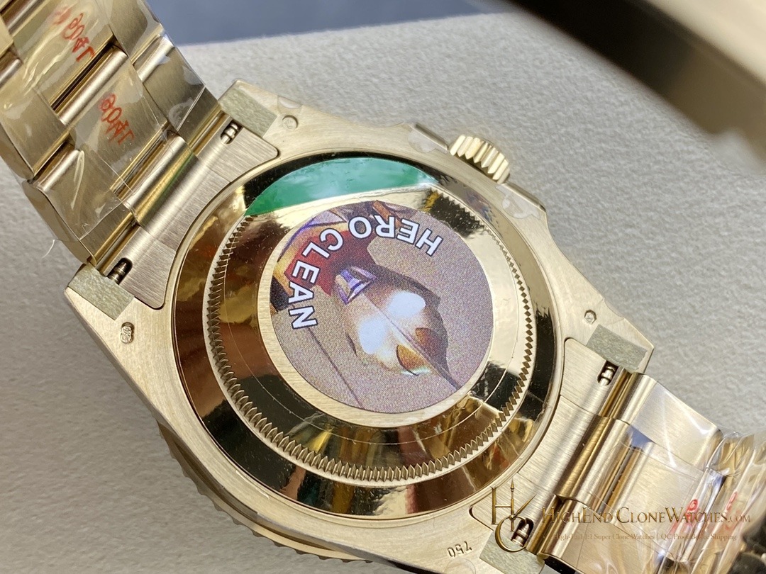 Rolex Submariner 126618LB buckle or clasp detail super clone watch