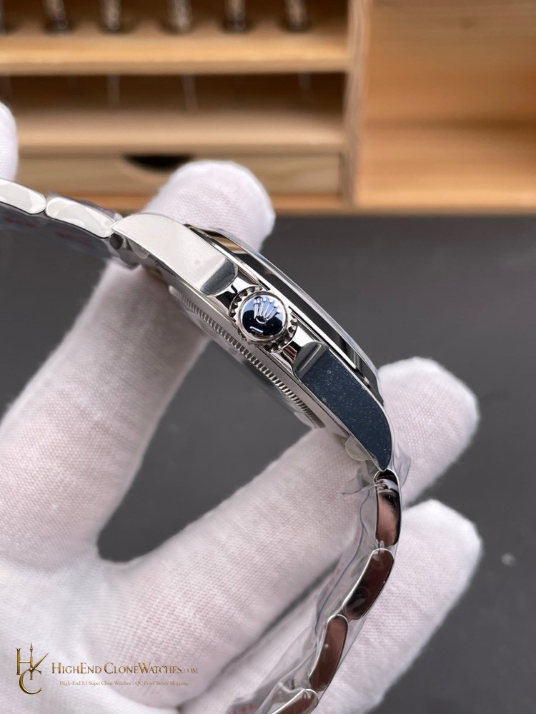 Rolex Air-King 126900 side case profile super clone watch